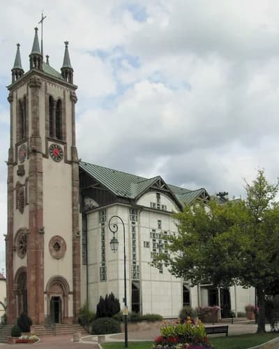 Église église Saint-Laurent de Sausheim à Sausheim