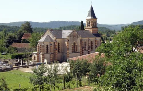 Église église Saint-Laurent d'Espère à Espère