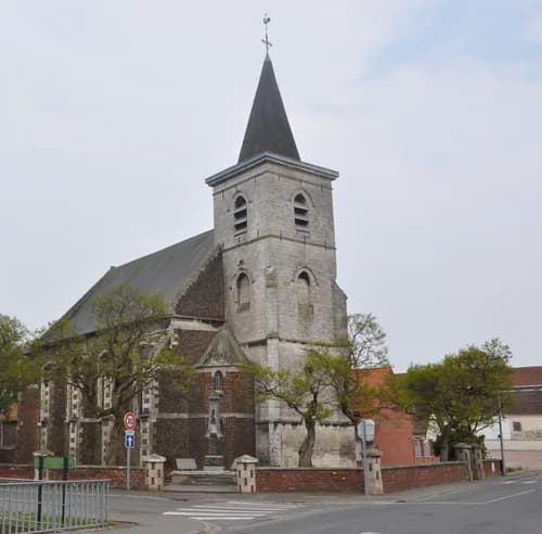 église Saint-Léger de Gosnay à Gosnay