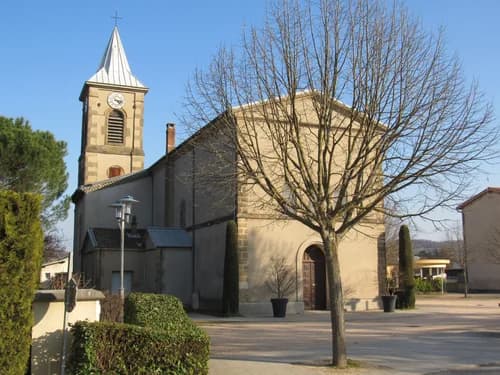 Église église Saint-Sébastien de Beaumont-Monteux à Beaumont-Monteux