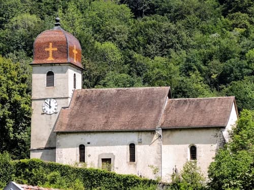 église Saint-Luc-et-Sainte-Colombe de Vaufrey à Vaufrey