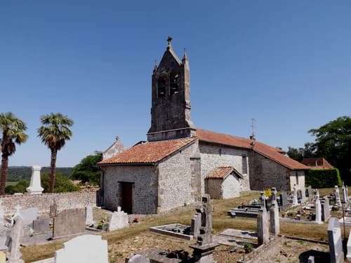 église Saint-Michel de Lacajunte à Lacajunte