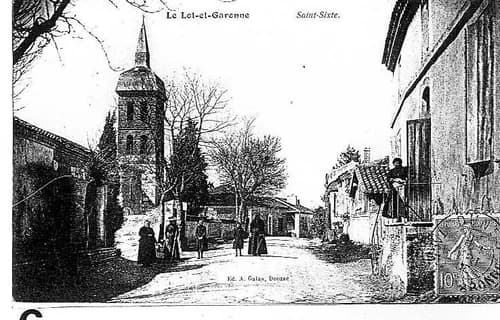 église Saint-Sixte de Saint-Sixte à Saint-Sixte