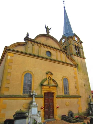 église Sainte-Marie-Madeleine de Courcelles-sur-Nied à Courcelles-sur-Nied