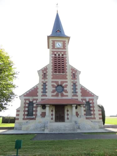église Saint-Léger du Frestoy-Vaux à Le Frestoy-Vaux