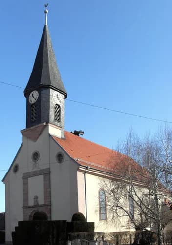 Église église Saint-Pierre-et-Saint-Paul de Baldersheim à Baldersheim