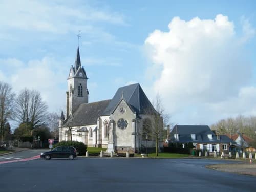 église Notre-Dame-de-l'Assomption de Vauchelles-les-Quesnoy à Vauchelles-les-Quesnoy