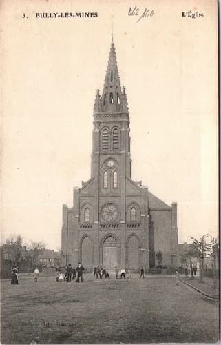 église Sainte-Barbe de Bully-les-Mines à Mazingarbe