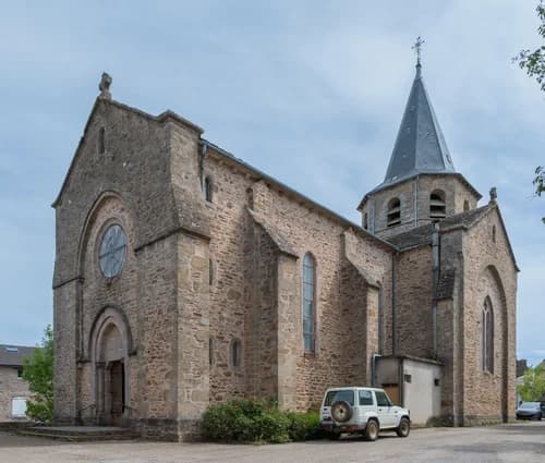 Église église Notre-Dame de Comps-la-Grand-Ville à Comps-la-Grand-Ville