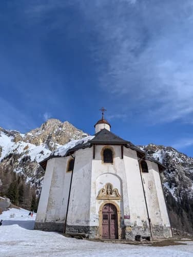sanctuaire de Notre-Dame des Vernettes à Peisey-Nancroix