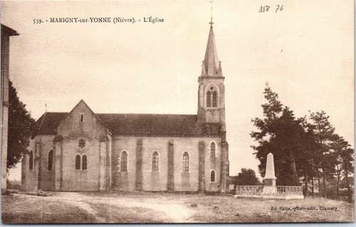 église Saint-Léger de Marigny-sur-Yonne à Marigny-sur-Yonne