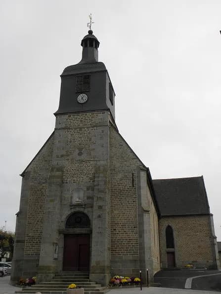église Saint-Brice de Saint-Brice-en-Coglès à Saint-Brice-en-Coglès